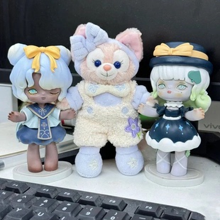 睡衣款懒懒玲娜贝儿毛绒挂件星黛露包包挂件玲娜贝儿毛绒钥匙圈女