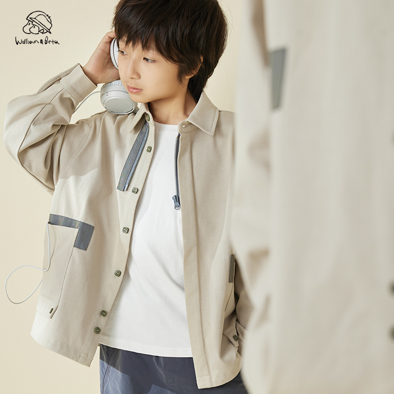 Williambeta针织衬衫式外套