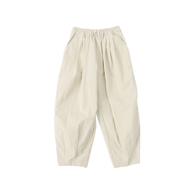 小新和贝塔梭织特色九分萝卜裤