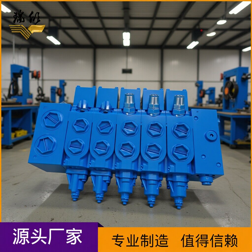 六联阀厂家 力士乐多路换向阀6M4-12三一佳木斯掘进机配件