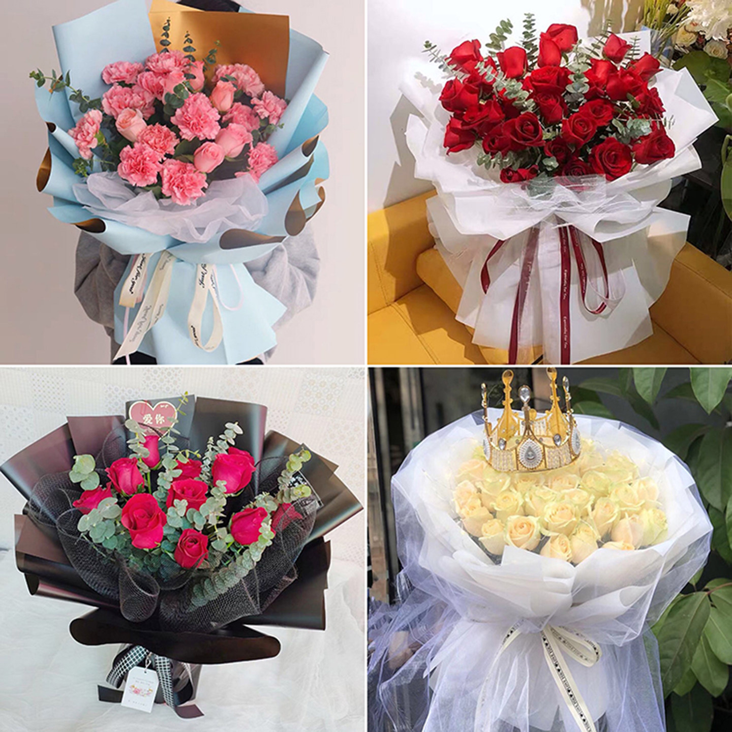 昆明市宜良县石林县嵩明县同城鲜花速递情人节红玫瑰花束生日配送