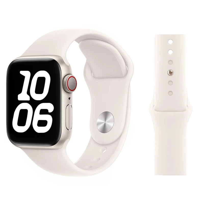 官方同款|匠戴适用苹果S11手表iwatchs10表带applewatchs9硅胶运动夏季ultra3高级女款SE3智能S8新款原装S7男