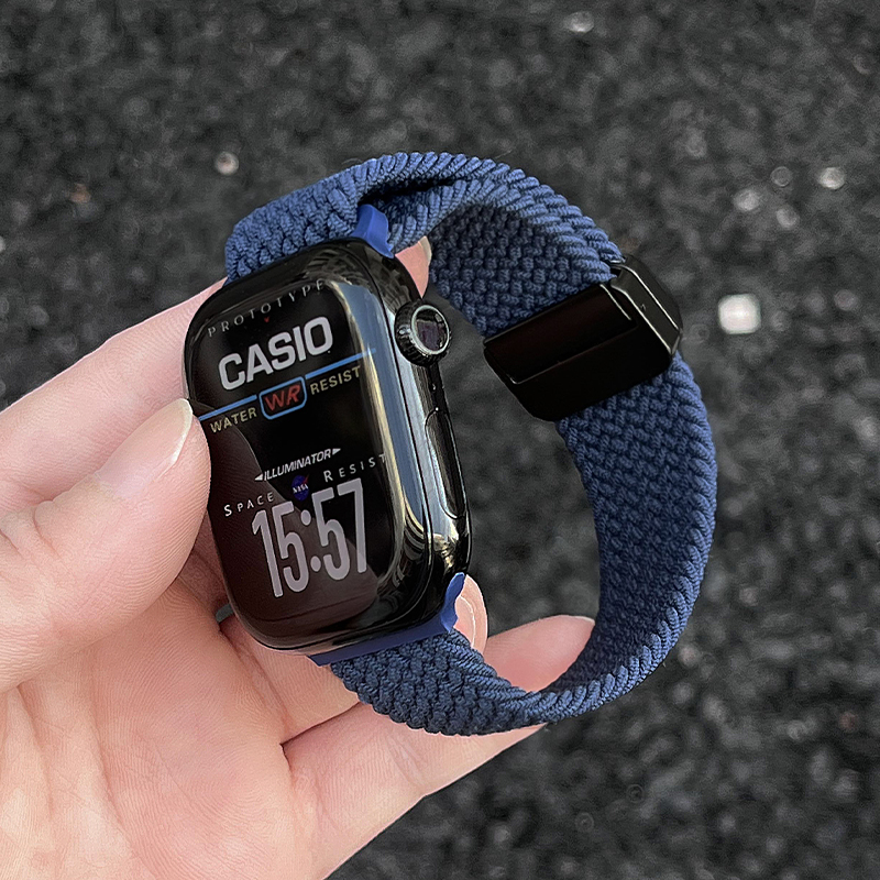 S10适用iwatch编织表带匠戴新款
