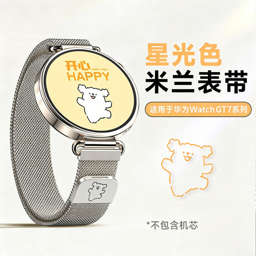 适用华为GT/Watch磁吸金属表带