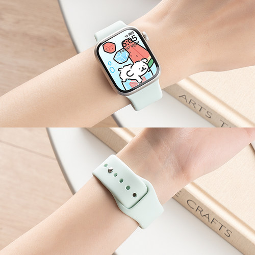 匠戴适用iwatch硅胶智能手表表带