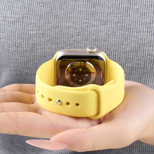 匠戴适用iwatch多色硅胶表带