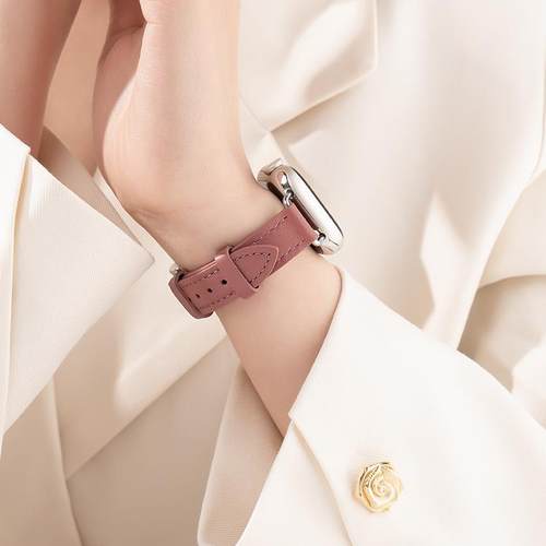 匠戴适用iwatch双面牛皮表带