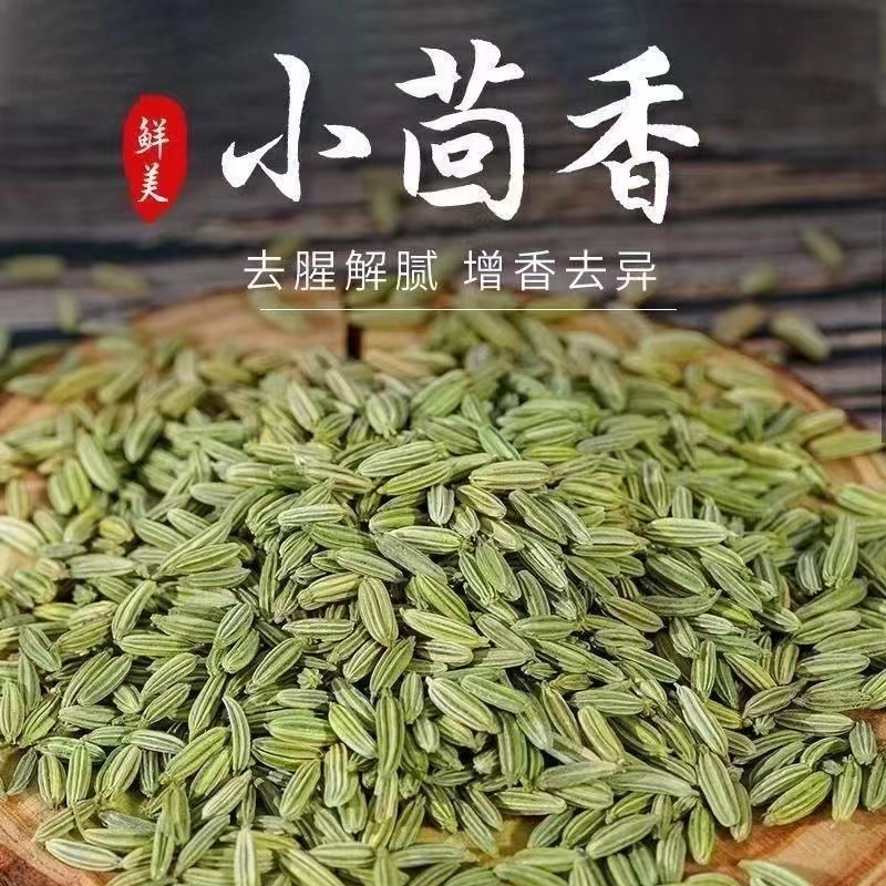 甘肃小茴香茴香籽包邮香料家用散装做菜调料干货无硫小茴香