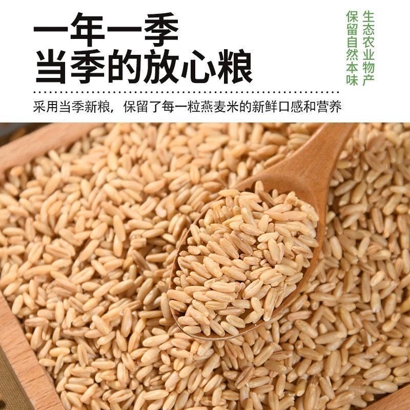 东北燕麦米农家脱皮燕麦仁粒新米粗粮五谷杂粮胚芽米杂粮