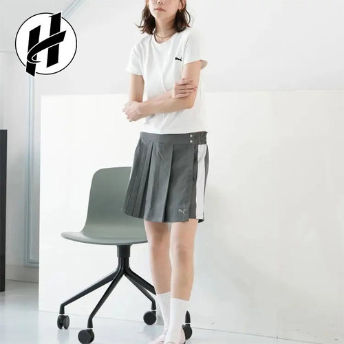 PUMA 宽松运动时尚简约百搭休闲短裤女款