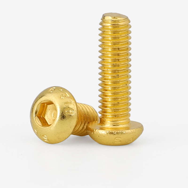 高强度镀钛金伞头内六角
