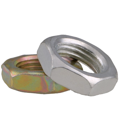 细牙六角薄螺母M7M8M9x0.75牙距M10M12M16*1mm碳钢薄型幼牙扁螺帽