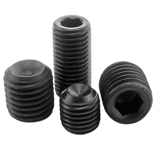 M1.6M2M3-M24 12.9级DIN916凹端内六角紧定螺丝止付无头GB80机米