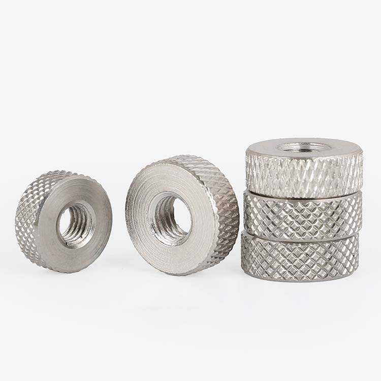 M253460不锈钢网纹手拧螺