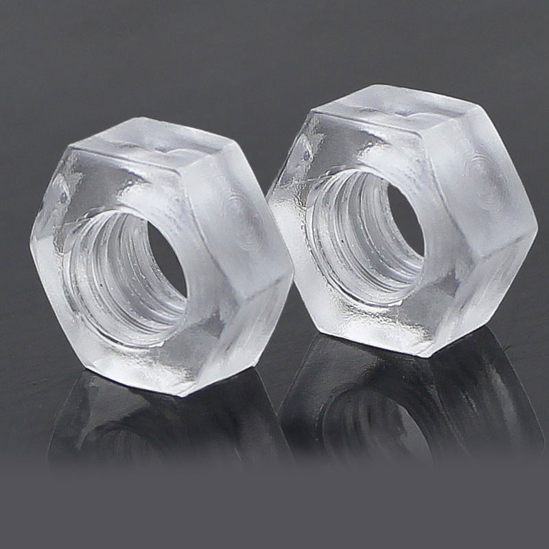 塑料六角螺母透明亚克力