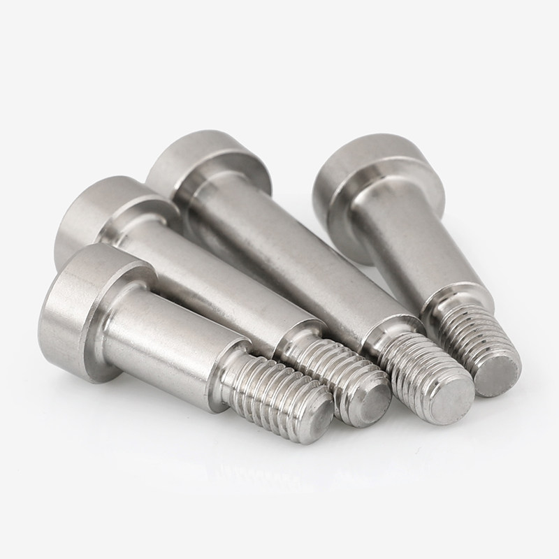 304不锈钢内六角塞打螺丝轴肩螺钉等高限位螺栓2m3m4m5m6m8m10m12