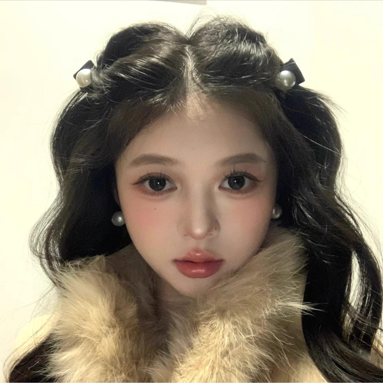千金风复古珍珠发夹女公主头迷你小号抓夹前额碎发刘海夹侧边夹子