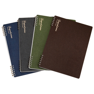 【不是闷】逻辑Logical Prime笔记本线圈线装记事本横线逻辑格页手帐学生白领商务刷题本钢笔不透墨