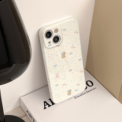 JTK Studio · 彩点睡帽小狗小猫 · Protective shell