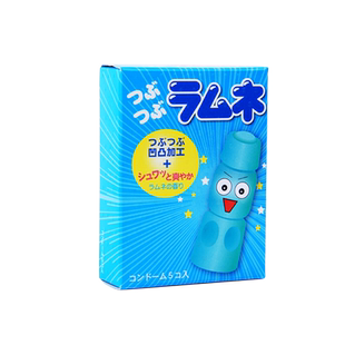 日本进口sagami相模粒粒波子汽水味清凉凸点颗粒带刺狼牙刺激5只