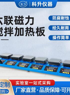 ZNCL-DLS-6联智能数显磁力搅拌加热板多联磁力加热板