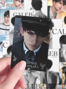 106张恋与深空夏以昼贴纸帅气高颜值二次元diy手账本桌面防水贴画