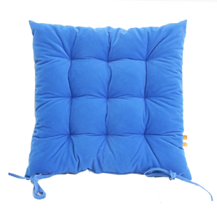 ins简约北欧亚麻坐垫餐椅垫子办公室椅垫学生汽车座垫棉麻绒坐垫