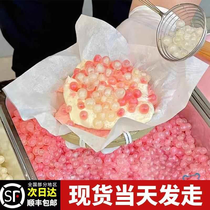 樱花奶豆腐垫纸不粘耐高温茉莉青提抹茶奶冻摆摊专用纸正方形油纸