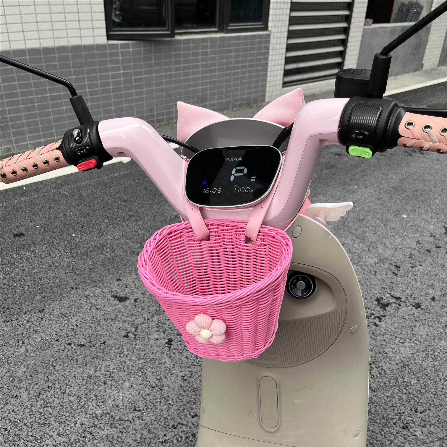 储物包电动车前置物兜筐电瓶车后
