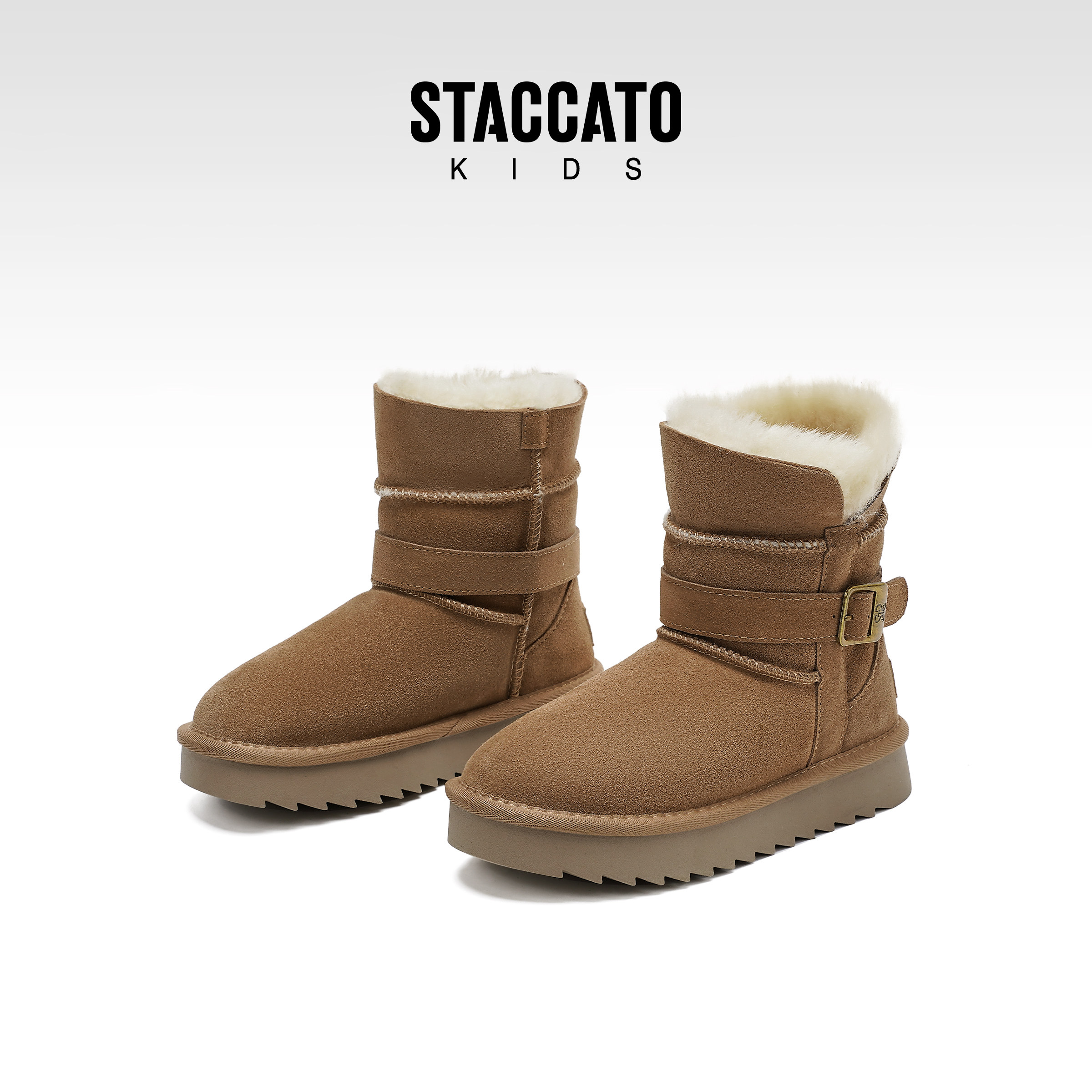 StaccatoKids思加图童鞋冬季加绒保暖棉鞋男童女童雪地靴儿童棉靴,童鞋/婴儿鞋/亲子鞋,雪地靴,淘宝优惠券,粉丝福利购,淘宝优惠卷