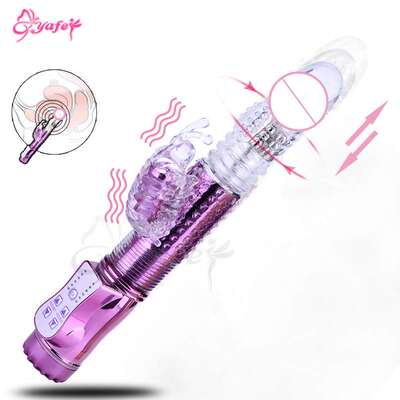 Large Dildo Rabbit Vibrator G-Spot Stimulator Masturbator fo