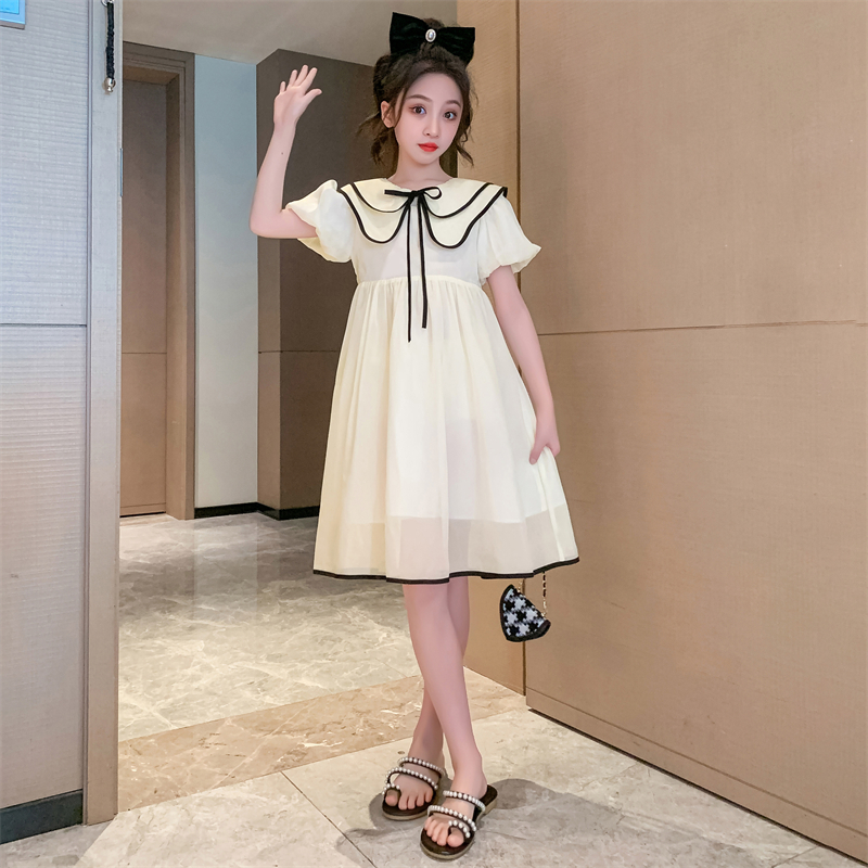 女童连衣裙2025新款潮超好看舒适洋气夏季童装ins风韩系时髦萌娃