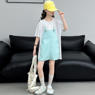 连衣裙夏季 夏日韩系 薄款 小女孩森系气质裙子甜美洋气服饰韩范夏装