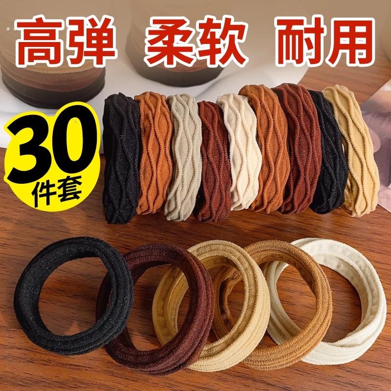 高马尾发绳高弹力耐用橡皮筋女扎头发圈2025新款高端夏季头绳头饰