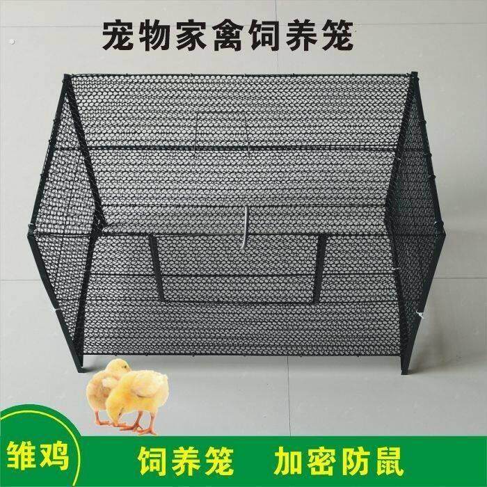加密链条鸡笼子家用小鸡笼子育雏小鸭家用笼大号防鼠专用