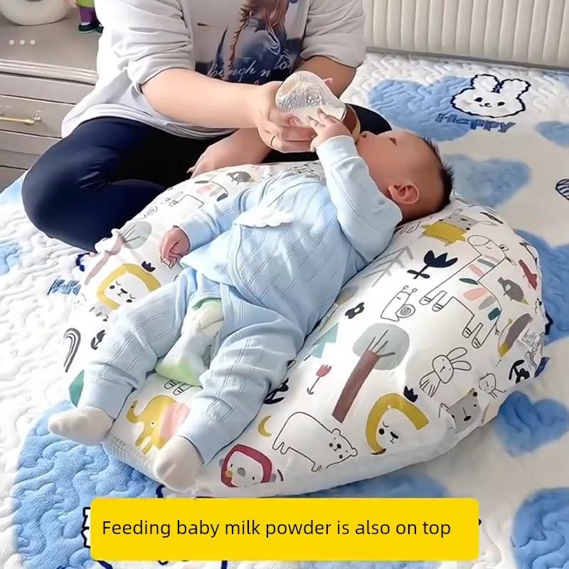 婴儿防呕吐斜坡护理枕二合一枕防胀气溢奶窒息新生儿神器斜坡靠垫