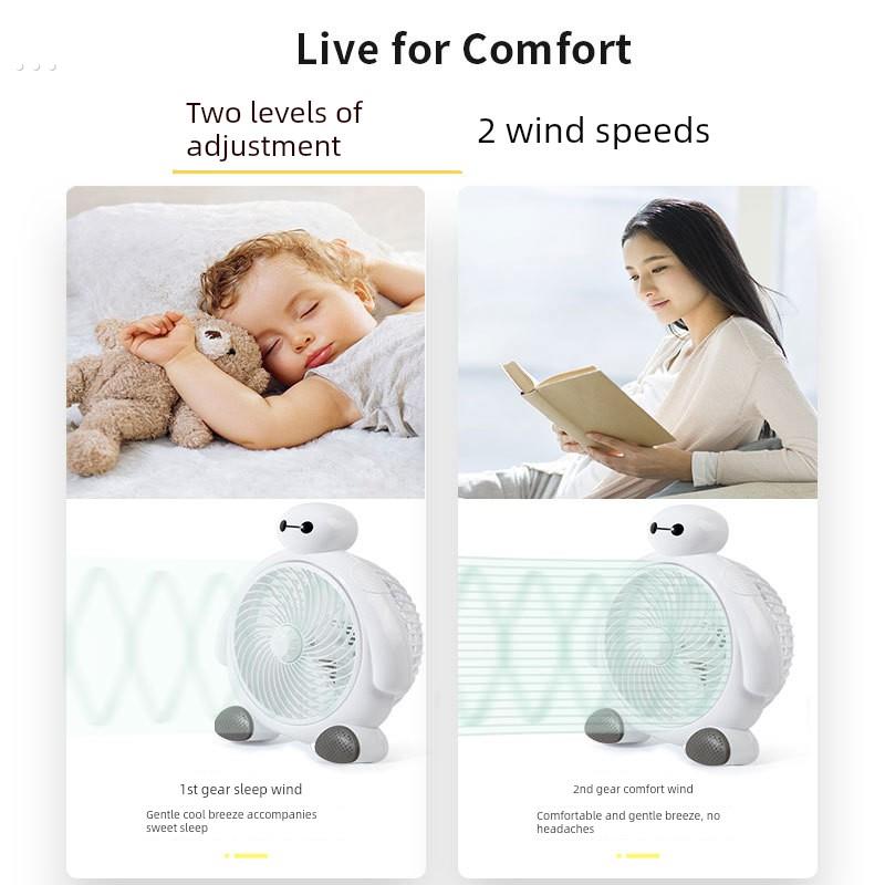小风扇学生宿舍床上小型迷你家用办公室桌面台式床头电风扇电扇