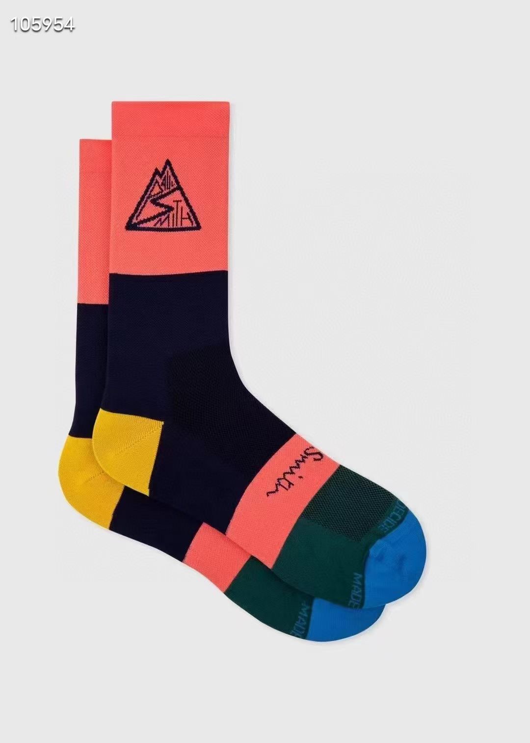 PaulSmith骑行袜条纹
