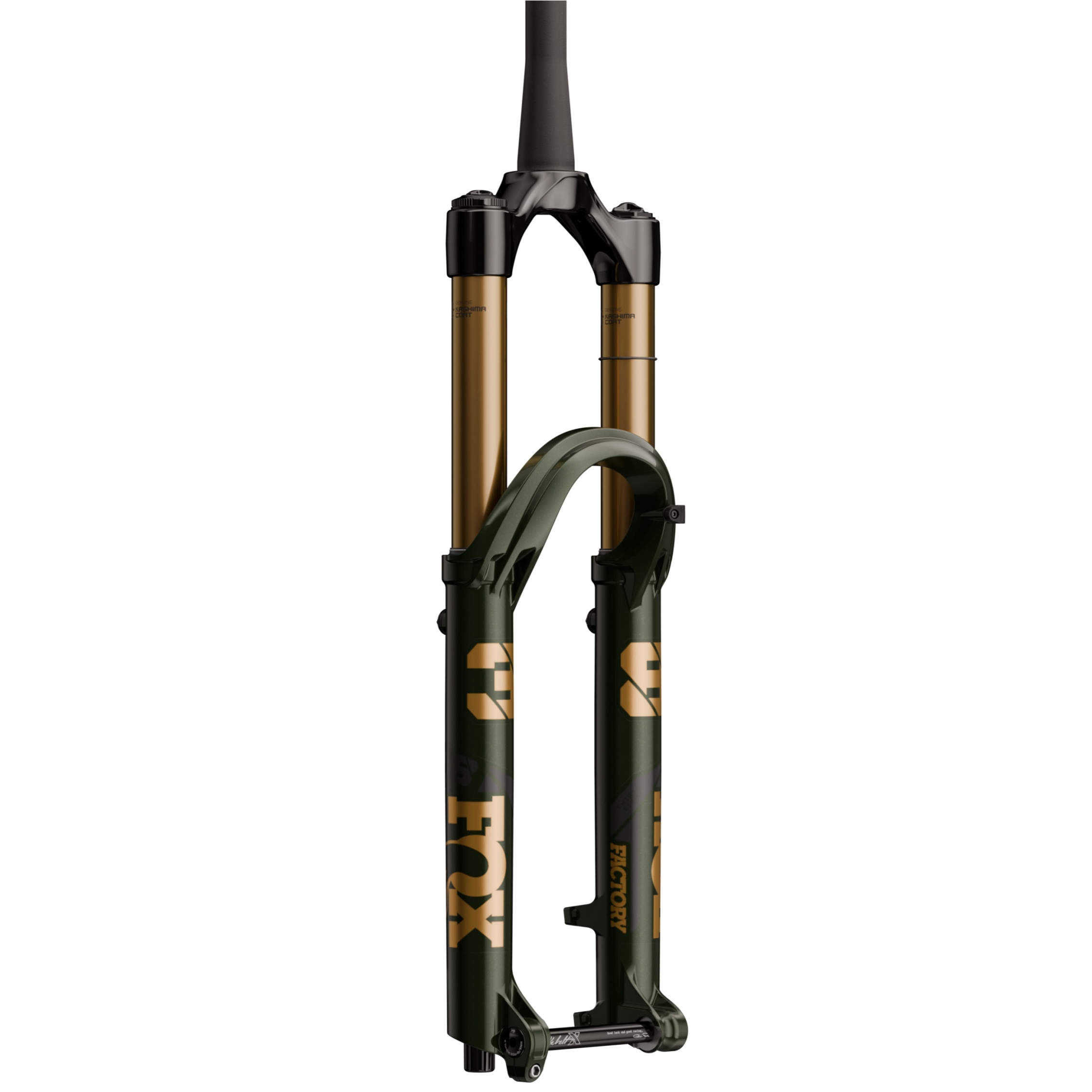 FOX 38 竞赛绿限量版 GRIP X2 山地车前叉 Enduro AM 软尾前避震