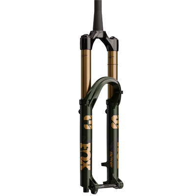 FOX 38 竞赛绿限量版 GRIP X2 山地车前叉 Enduro AM 软尾前避震