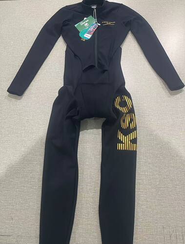 新品K-SNOW秋冬加绒连体骑行服意大利dolomiti200密度坐垫