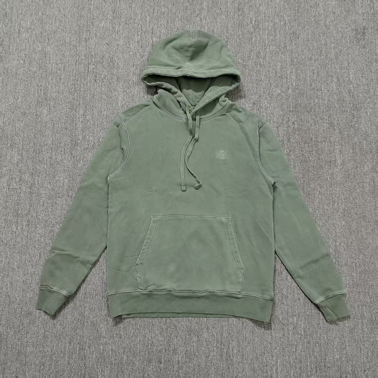 Deus EX MACHINA 军绿色连帽卫衣 春秋男女同款