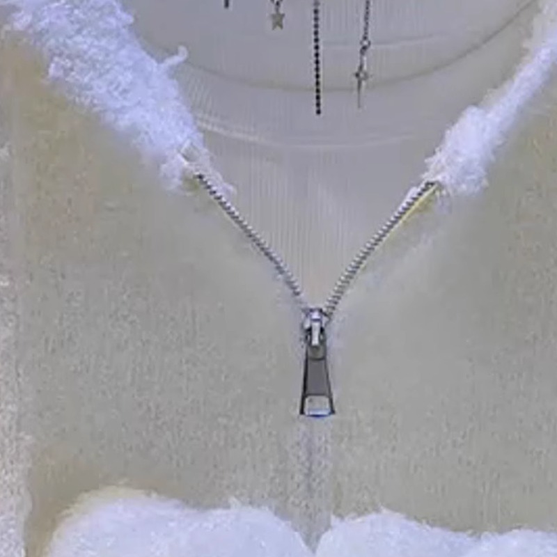 韩系慵懒风连帽毛衣秋冬女2024新款温柔风奶fufu针织衫外套