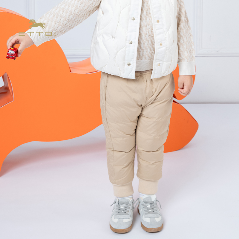 爱多娃冬季保暖羽绒裤子ettoi