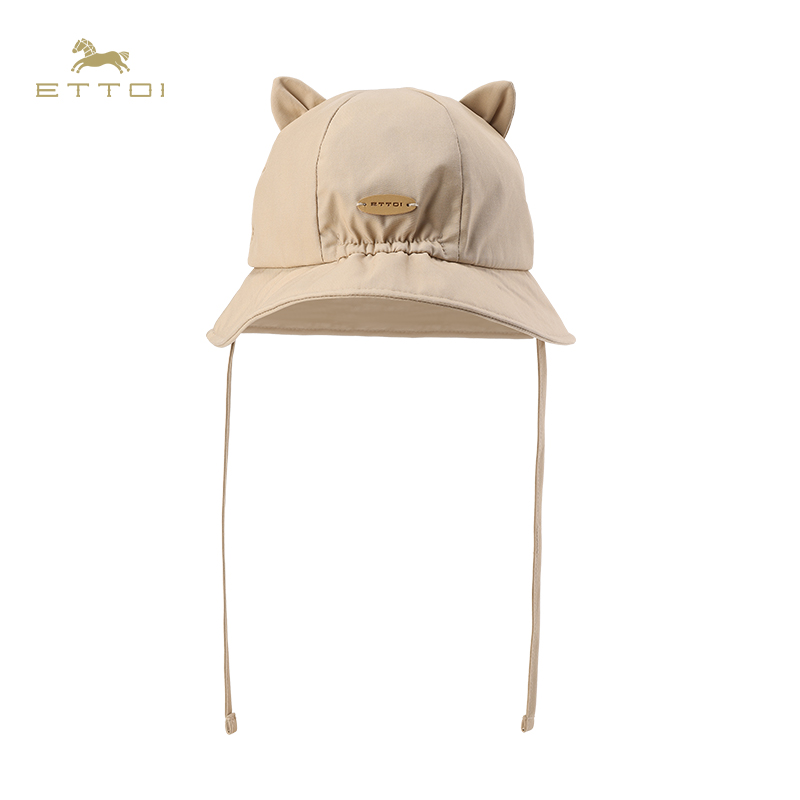 ETTOI爱多娃渔夫帽百搭简约
