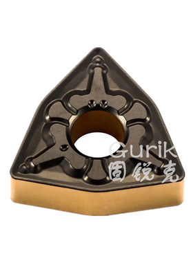 桃形双面六角外圆内孔数控车刀片WNMG080404 08 12-TM 钢件替9125