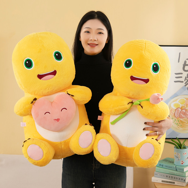 大号可爱奶龙毛绒公仔抱
