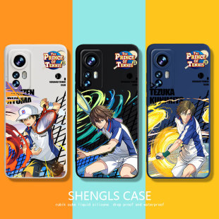 网球王子k80k70小米15/14红米k60手机壳k50至尊版13适用11ultra动漫10s日系note12Tpro越前龙马k50硅胶k40k30