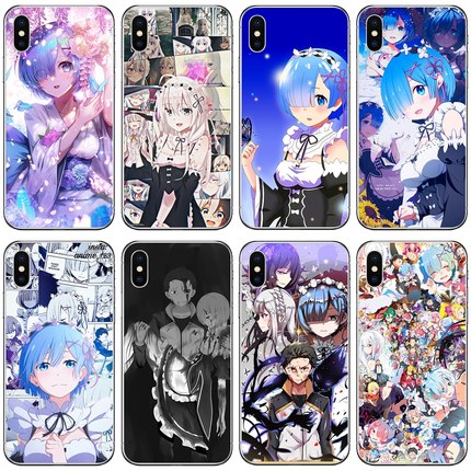 蕾姆 拉姆从零开始的异世界生活手机壳适用苹果12 xr 7/8plus小米9 11vivo iqoo/华为p40mate30pro/oppo a11x