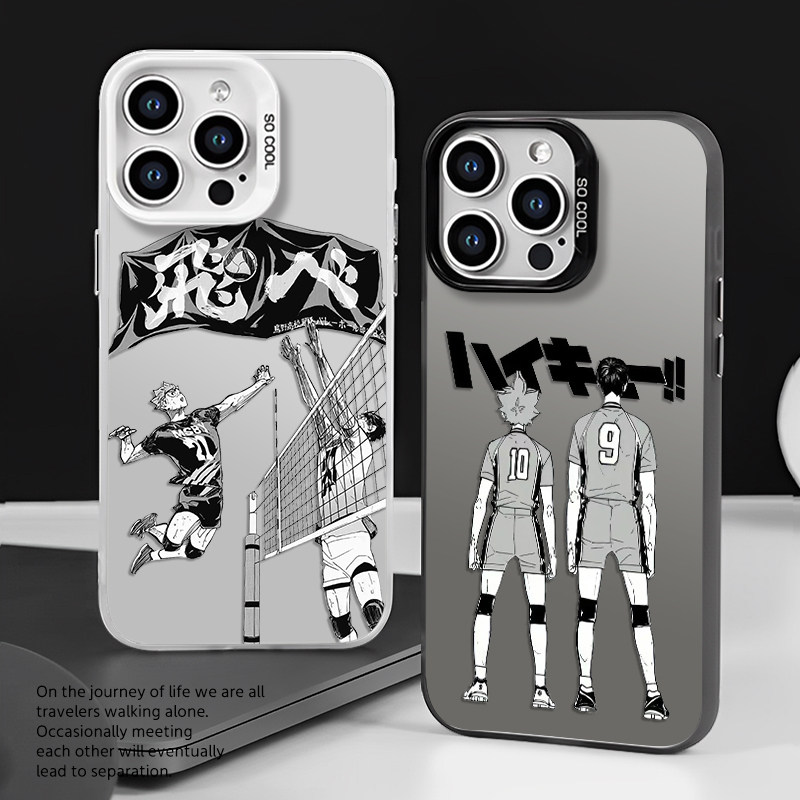 排球少年手机壳适用苹果15动漫iphone14promax日系13二次元12mini周边11新款x日向翔阳8plus影山飞雄xr套xs/7